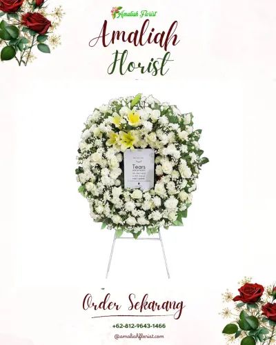Krans Bunga Duka Cita di Cimenerang